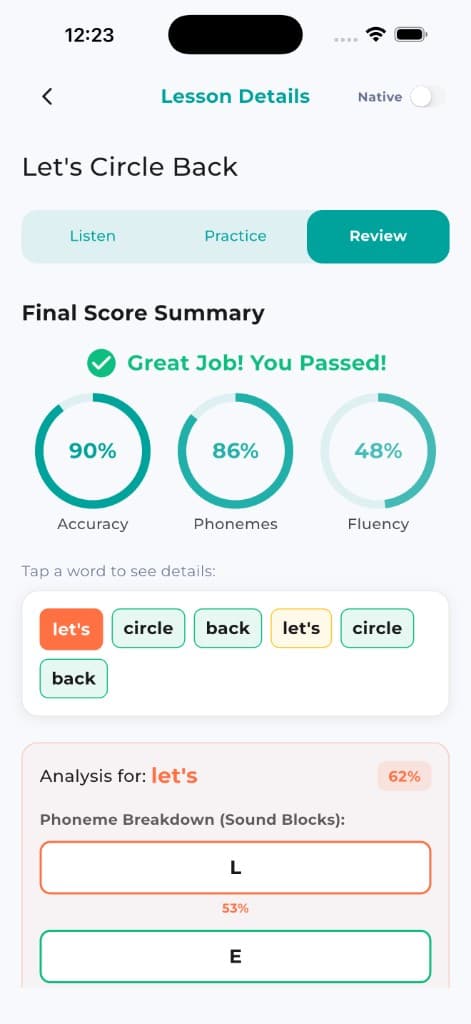 Real-time AI Feedback
