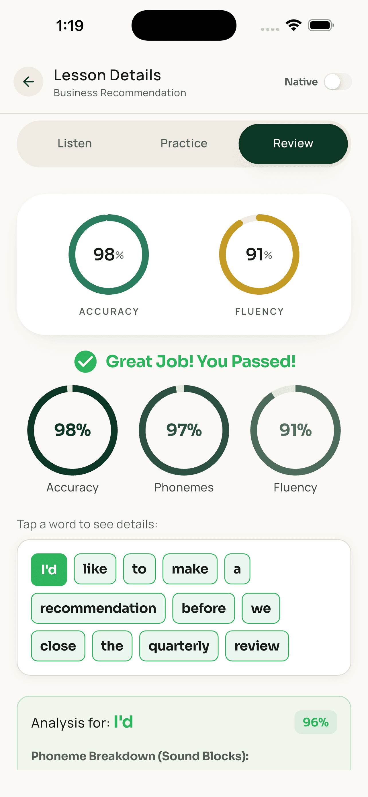 Real-time AI Feedback